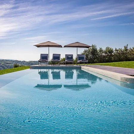 Vista For 7 Persons Near Motovun With 60 M2 Heated Pool, Free Bikes & Panoramic View Villa Zamask